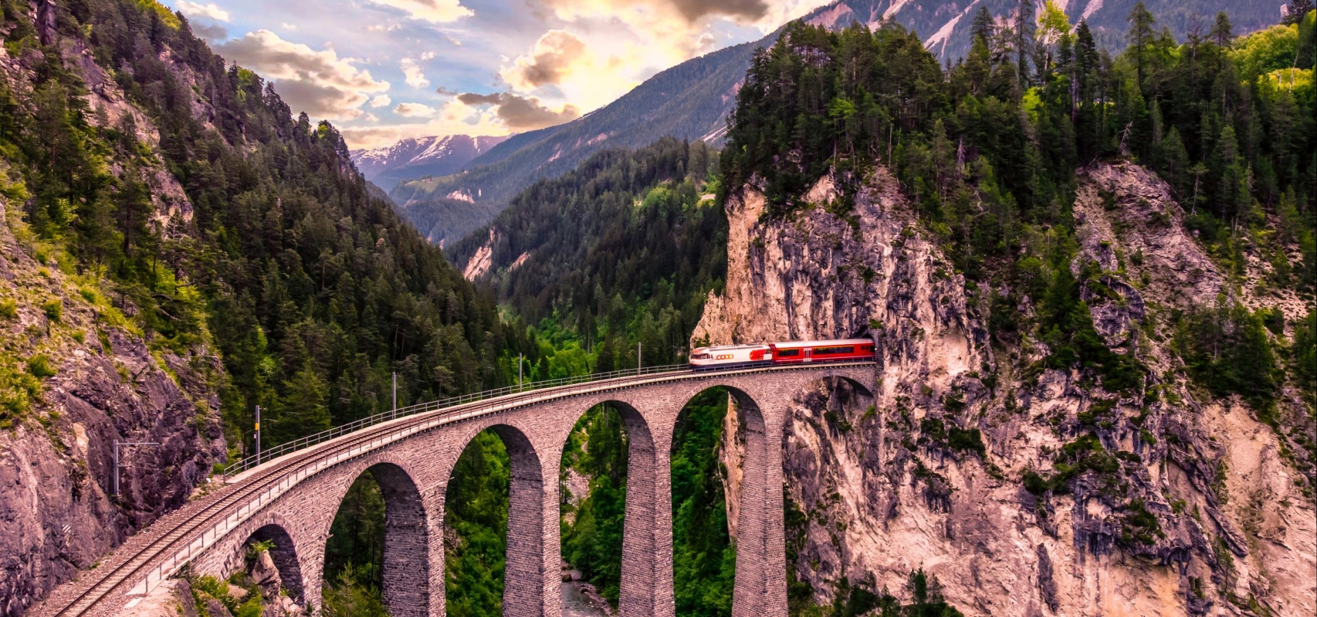 Venice to Basel via the Bernina and Glacier Express Trains